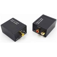 Adaptor Optic RCA Toslink la Analog Audio RCA