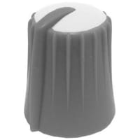 Buton Potentiometru Mixer 18x15mm - Gri-Alb