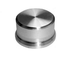 Buton potentiometru aluminiu 34mm Argintiu