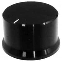 Buton Volum Amplificator Audio 40mm Negru