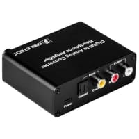 Adaptor Audio Optic Jack Smart TV Iesire audio Jack RCA - Intrare Optic Coaxial