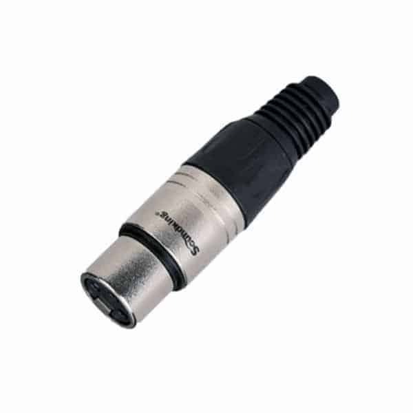 Conector audio XLR mama Soundking CA113 Conector audio XLR mama Soundking CA113