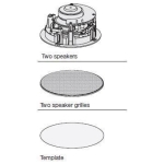 Set boxe de plafon Bose Virtually Invisible 591