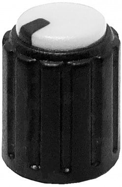 Buton Potentiometru Rotativ Mixere Audio - Negru-alb Buton Potentiometru Rotativ Mixere Audio - Negru-alb
