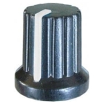 Buton Potentiometru Rotativ Mixere Audio - Negru-alb 15x15 mm