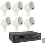 Sistem 6 boxe exterior Soundgarden Basic alb