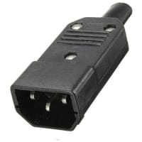 Conector IEC Euro PC Tata