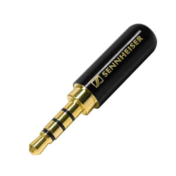 Sennheiser Conector Tata Mini-jack 4 pini Alba Sennheiser Conector Tata Mini-jack 4 pini Alba