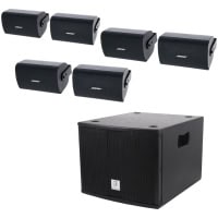 Sistem Audio bass Activ + 6.1 x Bose FS2SE Negru