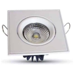 Spot Led 3W patrat unghi reglabil, alb rece SKU-1121