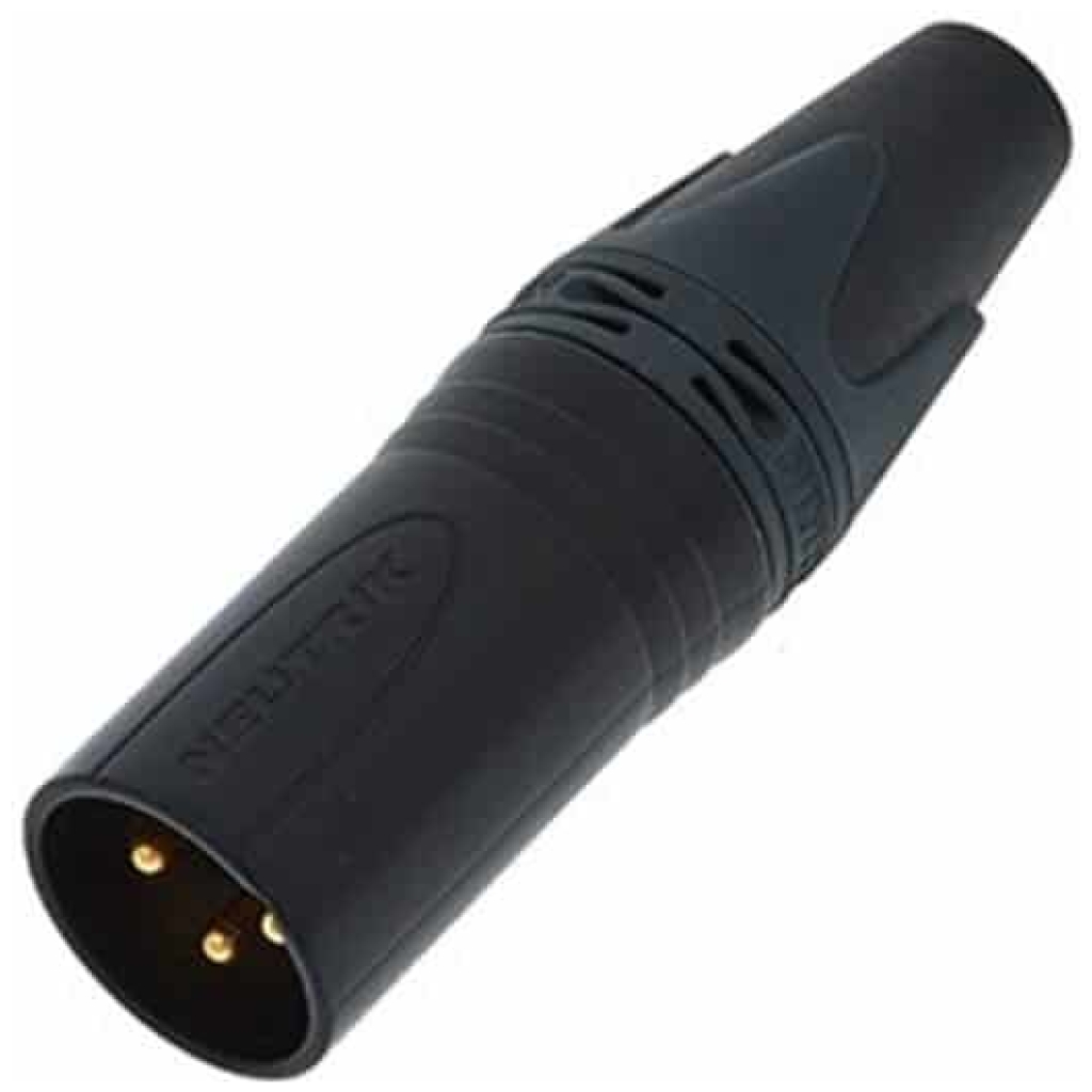 Neutrik NC3 MXX-B Conector Profesional XLR 3p Tata