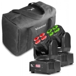 Beamz MHL36 - set 2 moving head wash cu geanta