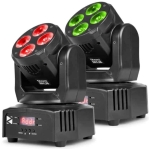 Beamz MHL36 - set 2 moving head wash cu geanta