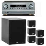 Sistem 5.1 surround OMNI-25 - Amplificator Akai 270W