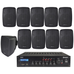 Sistem 10 boxe exterior Chillout Line-1-Wall MP3