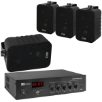 Set 4 boxe cu amplificator Ambient 5