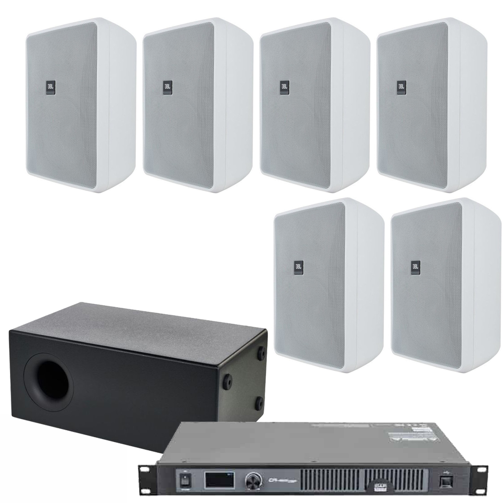 jbl-control-25-system Sistem audio terasa JBL Pub & Restaurant Control 25 Bundle 6.1 White
