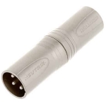 Neutrik NA3 MM Adaptor XLR 3pT - XLR 3pT