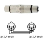 Neutrik NA3 FF Adaptor XLR 3pM - XLR 3pM