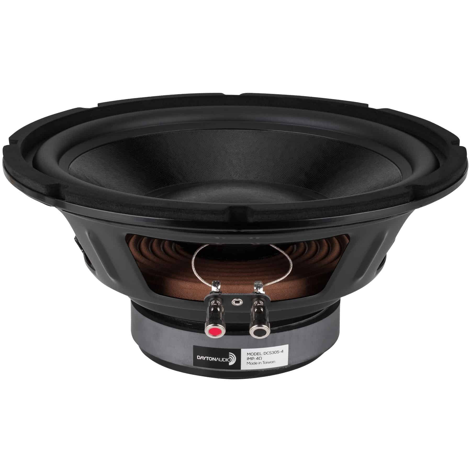 Dayton Audio DCS305-4 12" Difuzor Classic Subwoofer 4 Ohm Dayton Audio DCS305-4 12" Difuzor Classic Subwoofer 4 Ohm