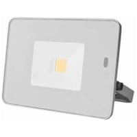 Proiector LED cu senzor LED cu telecomanda, 20W, alb cald