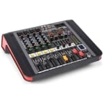 mixer cu putere Power Dynamics PDM-M404A Mixer amplificat 2x200W, Bluetooth