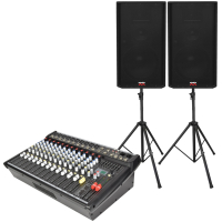 Set boxe cu mixer Studio-M C15-3 CSP Power Bundle