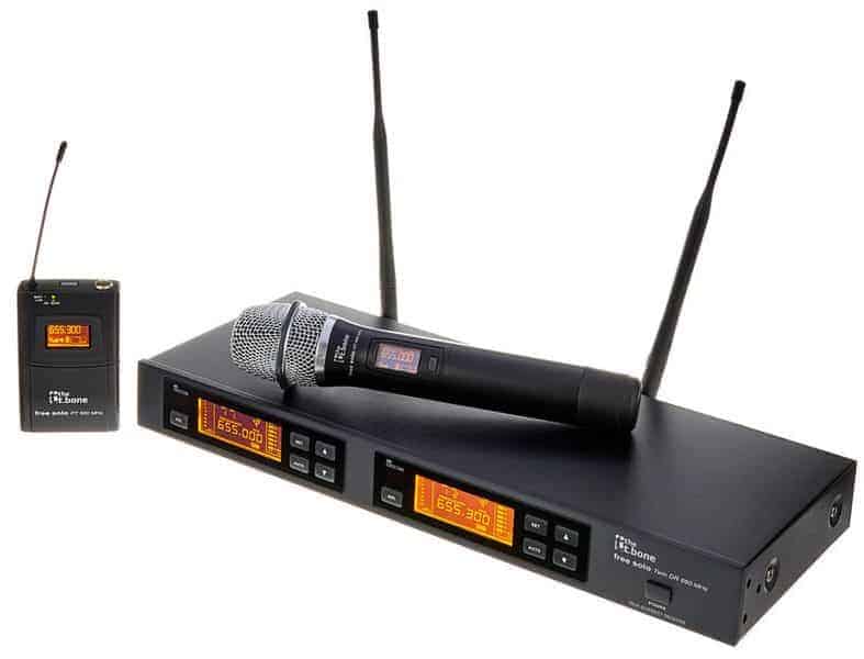 Free solo Twin HTPT Microfon wireless vocal-instrumental Free solo Twin HTPT Microfon wireless vocal-instrumental