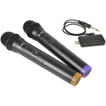 Set 2 microfoane wireless U-MIC USB Dual 2