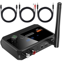 Adaptor bluetooth audio 5.3 cu display si USB