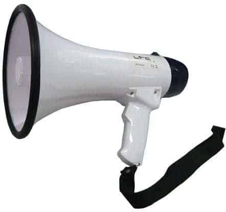 LTC Audio MEGA35W Megafon 35W, sirena, acumulator LTC Audio MEGA35W Megafon 35W, sirena, acumulator