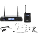 Sistem wireless headset lavaliera Vonyx WM61B