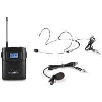 WM60B transmitator lavaliera, headset, seria WM6, 16 canale, 863.000-865.000 MHz