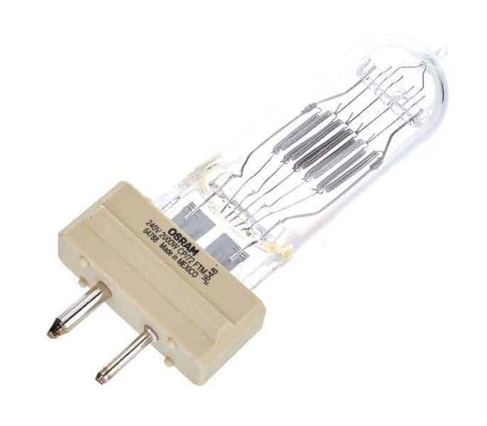 Osram 64788 2000 W GY 16 Lampa proiector Osram 64788 2000 W GY 16 Lampa proiector