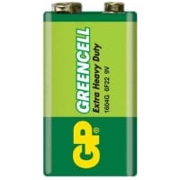 GP Greencell Baterie 9V Zinc