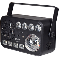 Joc de lumini Laser Gobo Stobo RGBW QTX GOBO-Hex