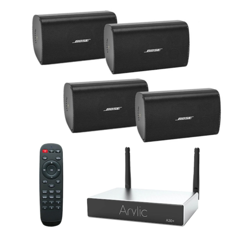 sistem-bose-wi-fi Sistem audio cafenea Bose 4x FS2SE Black