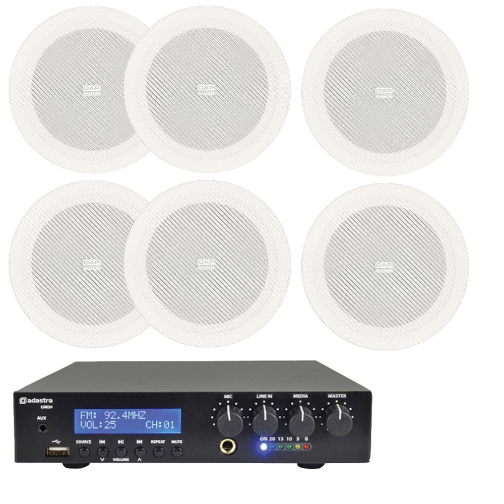 Sistem-audio-ambiental-tavan-Cafe-Restaurant-alb-1 Sistem audio ambiental tavan Cafe-Restaurant Resolution 2/C USB-BT