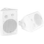 ODS65W set 2 boxe 6,5 inch, cu suport, albe - Vonyx