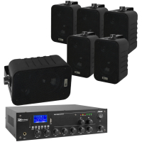 Set sonorizare Restaurant Horeca System 6-BK