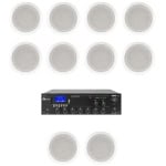 Sistem boxe tavan Ambient-3 USB-FM-2Z, sonorizare restaurant, 2 zone - imagine 3