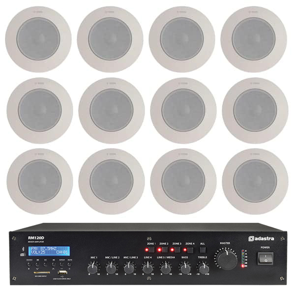 sistem-sonorizare-bosch-tavan-2 Sistem audio Bosch 12 Boxe tavan