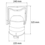 Stairville LED PAR 56 Black Floor - Proiector RGB - imagine 4