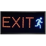 caseta luminoasa exit