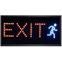 caseta luminoasa exit