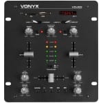 Mixer Dj Amplificat Vonyx VDJ25, 2 canale, 2x50W, bluetooth - imagine 2