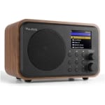Radio portabil Internet Venice, wifi, acumulator, bluetooth, lemn - imagine 2