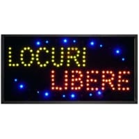 Reclama Luminoasa LOCURI LIBERE