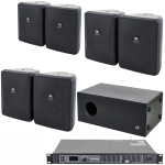 JBL Sound System Pub & Restaurant Control 25 Bundle 6.1