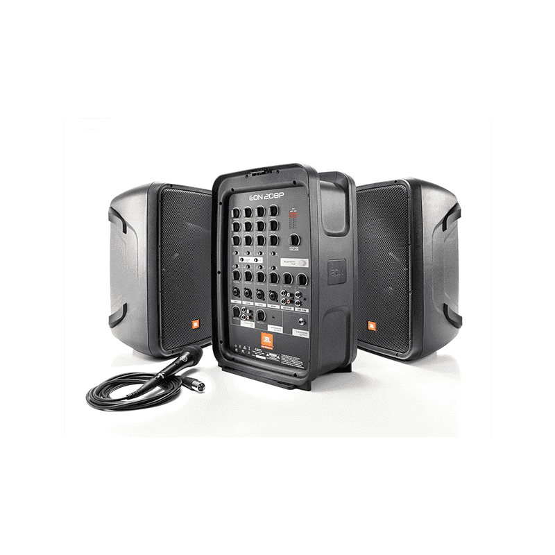 sistem-pa-jbl-eon-208p Sistem audio portabil JBL EON208P cu mixer si bluetooth